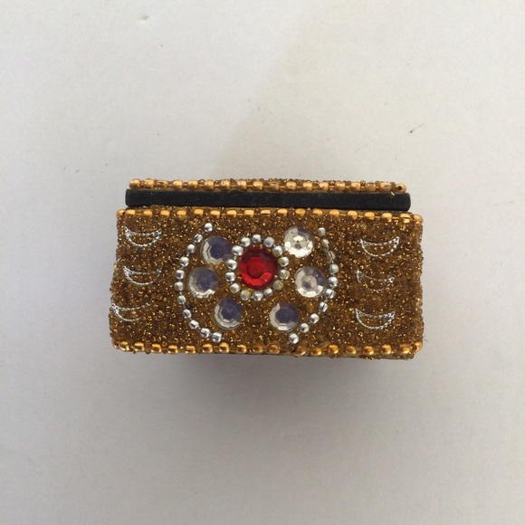 PIER ONE JEWELED TRINKET BOX - Picture 7 of 9